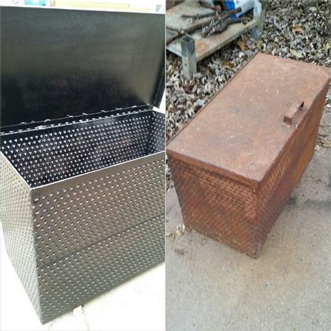 wood box with steel bar in it|Steel Firewood Box .